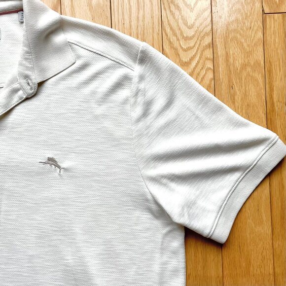 Tommy Bahama Island Zone Polo, Size L - Picture 5 of 14